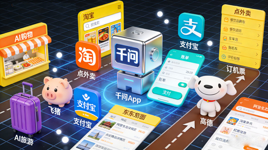 千問(wèn)App接入淘寶、閃購(gòu)，測(cè)試AI購(gòu)物功能